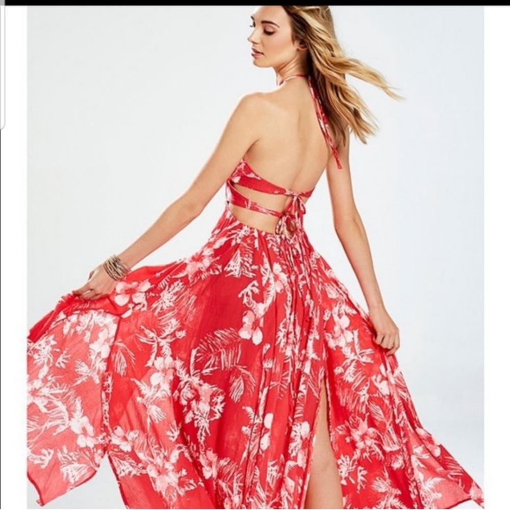 New Free People Lille Printed Maxi Dress!!🔥🔥🔥 - Picture 2 of 16